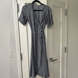 Polka Dot Wrap Dress